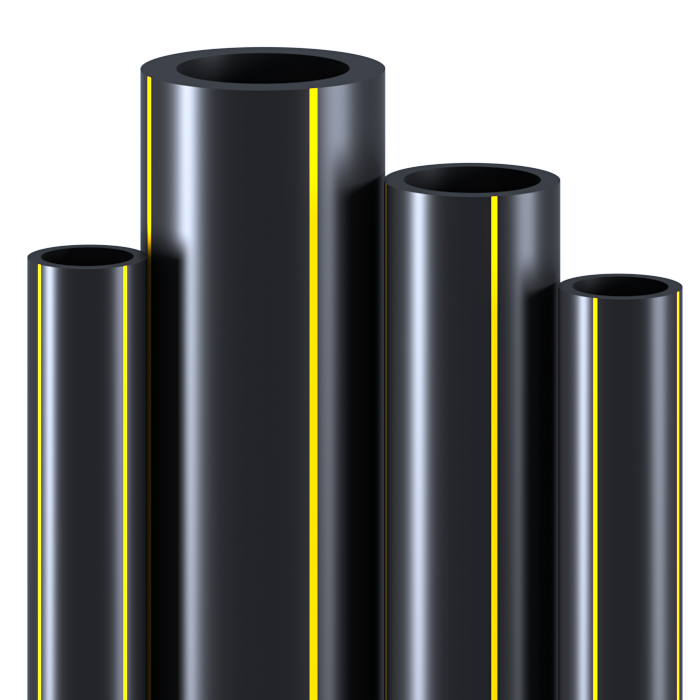 Труба ПНД ⌀250 мм, ПЭ-100,  SDR-13,6 газовая